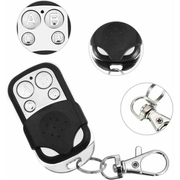 Lot De 2 Télécommandes Universelles 433,92 MHz – Pour Portes De Garage Et Portails – SODIAL