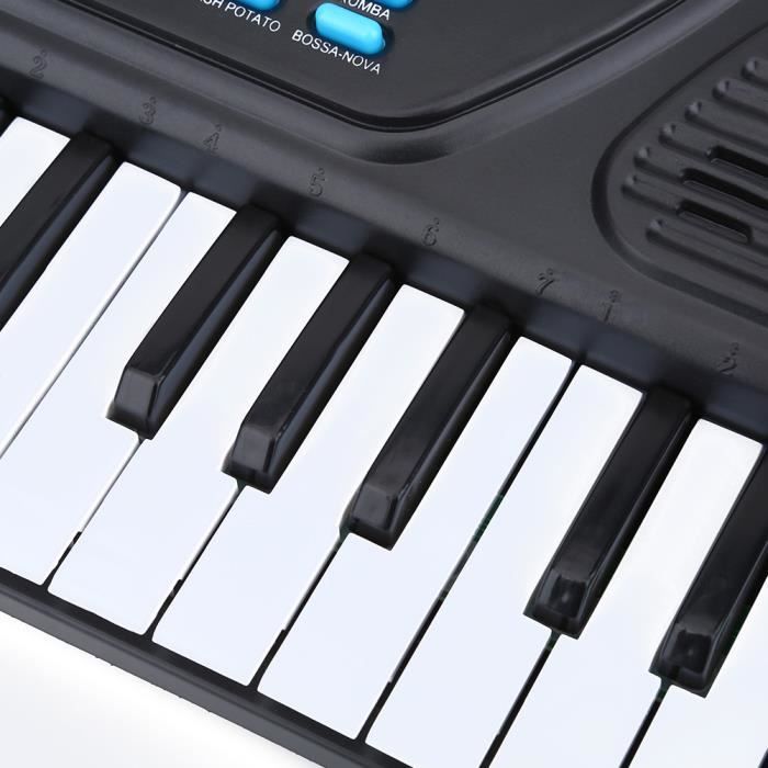 Mini Piano Électronique Électronique 37 Touches Haut-Parleur Léger  Multifonctionnel Piano Numérique Clavier pour Cadeau - Cdiscount  Instruments de musique