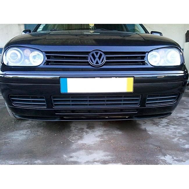 Pour VW Golf 4 Spoiler Lèvre Lame Inférieure Pare-Choc Avant Noir Mat  1997-2006 - Cdiscount Auto