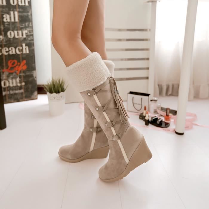 Chaussure hiver femme clearance pas cher