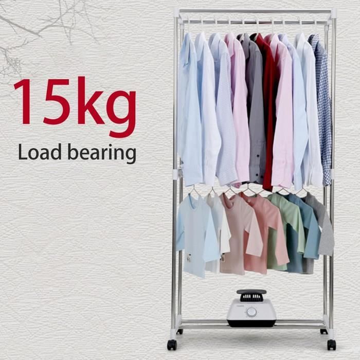 Machine À Sécher Portable 1200 W, Sechoir A Linge, Séchoir Chauffant ...