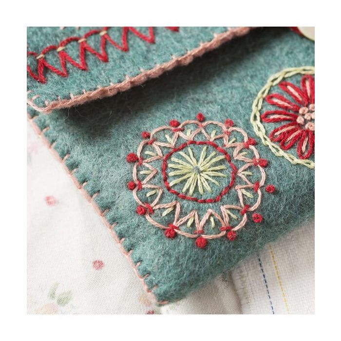 Petite pochette fait-main avec anse - PATLA