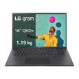 Ordinateur portable LG gram 16Z90P-G.AP78F - Core i7 1165G7 - 16 Go RAM - 1 To SSD - 16 po - Windows 11-0