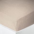 COTON PUR Drap housse "Noah" toutes dimensions "Gaze de Coton" - Noah Naturel - 180 x 200 cm bonnet de 30 cm