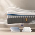EMMA | Pack Matelas Original II Plus 90x190 + Oreiller Nuage Elite + Couette | Ressorts + Mémoire de Forme | Housse Plus Respirante