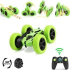 BOROFONE RC Voiture Télécommandée 2,4Ghz Tourné à Double Face à 360 Degrés, 4WD Voiture Tout Terrain, Cadeau pour Enfant (vert)
