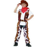 Déguisement Cowboy Garçon - Marque - Cowboy Garçon - Marron - Blanc - 3 ans