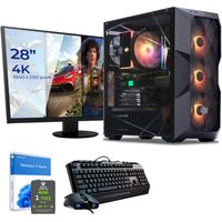 Sedatech Pack PC Pro Gamer – Intel i9-12900KF – RTX3070 – 32Go RAM – 1To SSD M.2 – 3To HDD – Windows 11 – Moniteur 28"