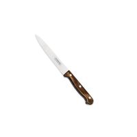 TRAMONTINA Couteau de cuisine Landhaus, 15cm, Inox et bois, Marron