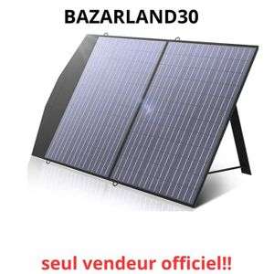 Panneau Solaire Novoo 100W – Pliable – Portable – Étanchéité – Chargeur solaire