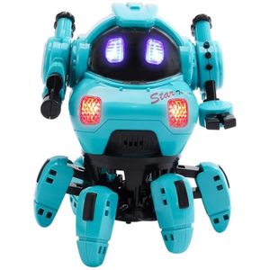 ROBOT - ANIMAL ANIMÉ Jouet de Robot avec Son de Lumière: Robot de Danse