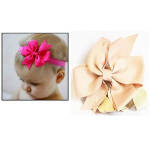 Fille Bébé Filles Bandeau Extensible Mignon Mariage Baptême cheveux nœud ruban