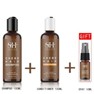 ANTI-CHUTE CHEVEUX Chèbe Cheveux Kit 1 - Coffret De Soins Pour La Perte De Cheveux, 100ml, Shampoing Anti-casse Et Anti-alopécie