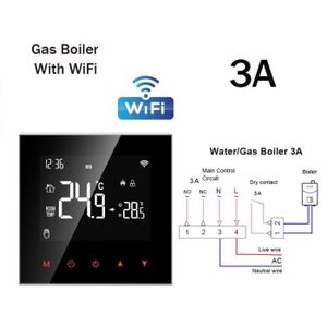 OBJET DÉCORATION MURALE WIFI-WT100G - Thermostat intelligent WiFi, chauffa