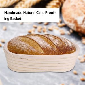 housse en tissu de 21,6 cm et 8,4 cm MINBB Banneton Panier à pain en rotin naturel de style européen artisanal pour boulangerie professionnelle et domestique
