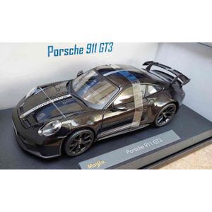 VOITURE - CAMION Miniatures montées - Porsche 911 GT3 Noire avec ba