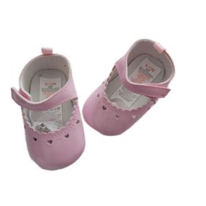 Chaussons cuir ANTIDERAPANT Ange fond rose