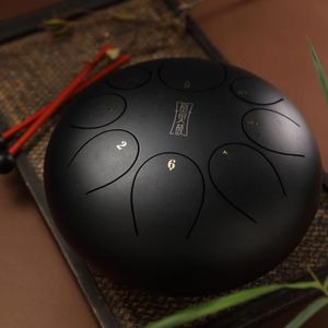 Tambour De Langue En Acier Tambour Vide Innovant De Tambour Lotus Pour Un Son /Éth/ér/é Complet Pour La M/éditation Instrument De Percussion /À Main En Acier Inoxydable Mini Le Zen Et Le Son Le Yoga
