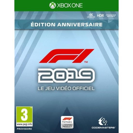 F1 2019 Édition Anniversaire Jeu Xbox One