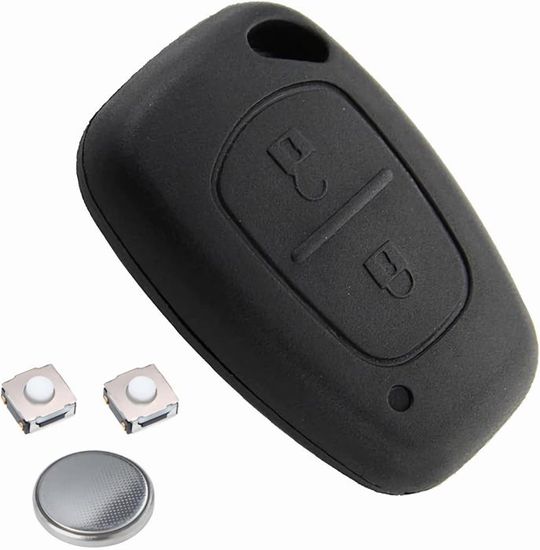 Clé Vierge Avec Transpondeur - Compatible Renault Trafic/Master, Nissan Interstar, Opel Vivaro