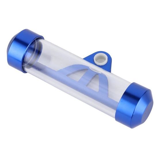 Porte-vignette Moto En Aluminium - Tube Transparent étanche - Universel Pour Scooter, Cylindre