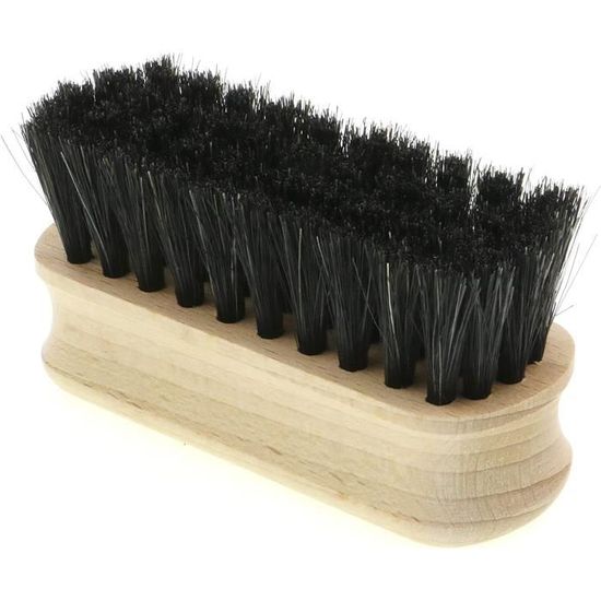 Kit Entretien Cuir Complet – Cirage Noir & Incolore, Cire, Brosses Crin Cheval, Gant & Chiffon – Pour Chaussures, Vestes, Sacs & Canapés
