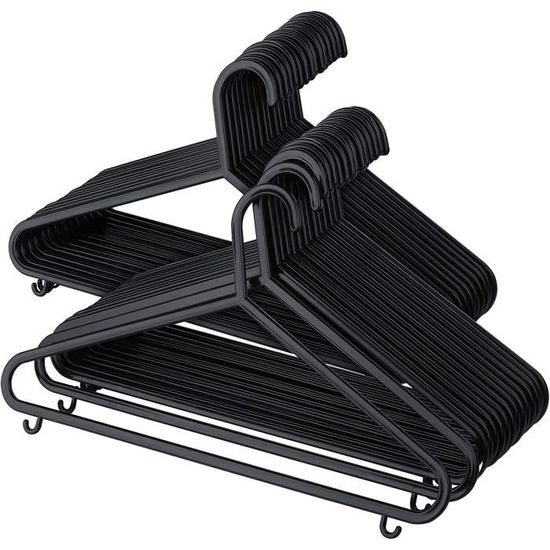 Ikea Bagis Lot de 20 cintres pour intérieur et extérieur Blanc Ikea Bagis Lot de 20 cintres pour intérieur et extérieur Blanc