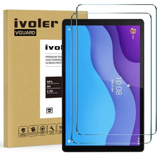 Bruni 2x Protecteur D'écran Pour Lenovo Smart Tab P10 - Anti-rayures