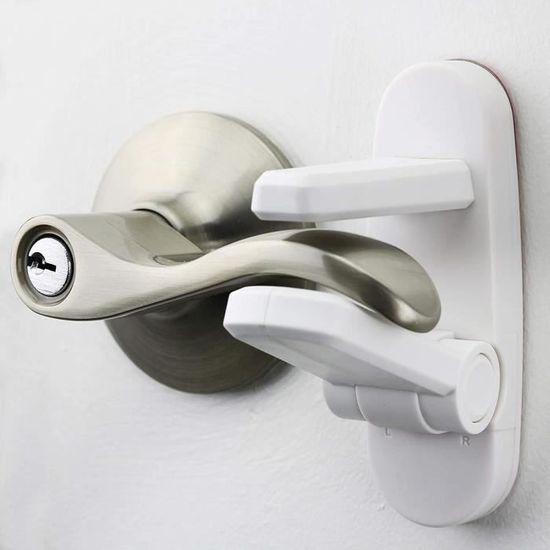 Lot De 5 Protections De Poignée De Porte En Mousse - Sécurité Enfants, Antidérapant, Facile à Installer