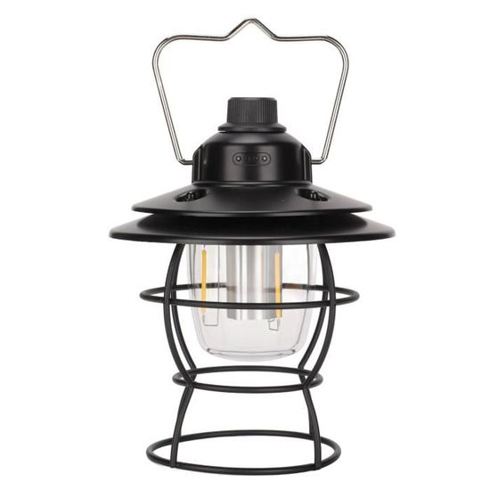 Lot De 8 Lampes De Camping Rechargeables USB - 3 Modes De Luminosité - Avec Crochet - Pour Tente, Randonnée, Panne De Courant - 4
