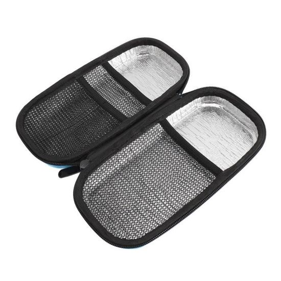 Étui Isotherme De Voyage Pour Stylo à Insuline - 20.5x7.5x5.5 Cm - Neuf - Matériau EVA