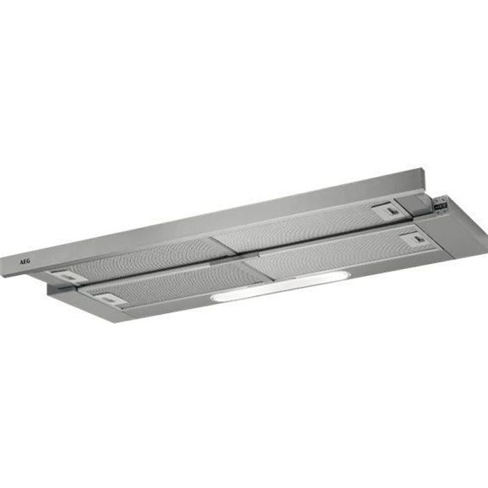 AEG DPB5950M Hotte Téléscopique largeur : 89.8 cm profondeur : 28 cm extraction et recirculation (avec kit de recirculation…