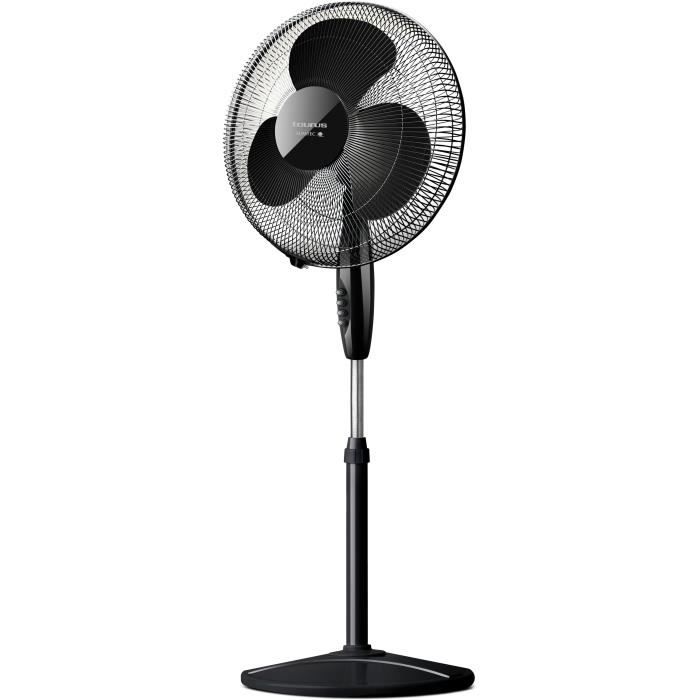TAURUS Greco 16CR Elegance - Ventilateur sur pied - 40 watts - Diamètre 40 cm - 3 vitesses - Silencieux