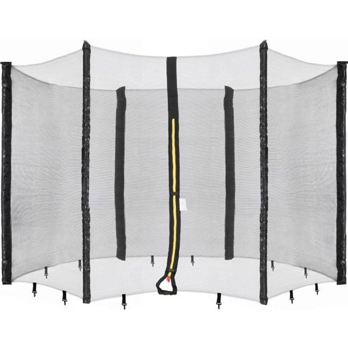 AREBOS Filet de Sécurité pour Trampoline 6 Poteaux 490 cm