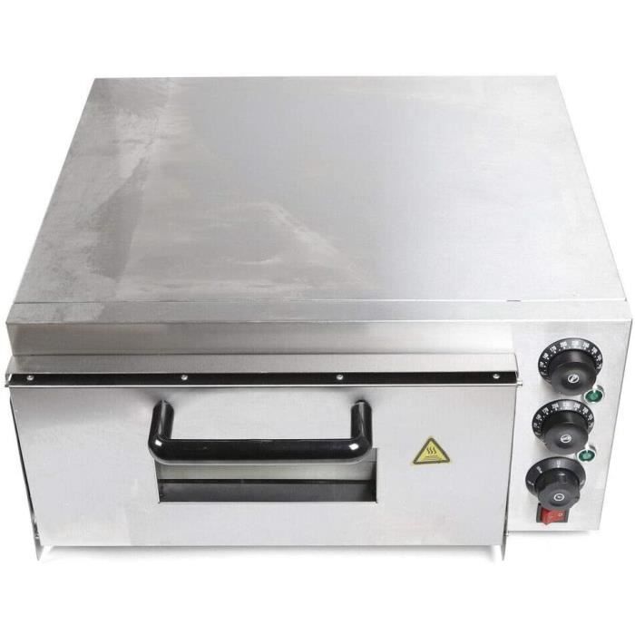 Four à pizza de haute qualité en acier inoxydable, four à pizza monocouche 2000 W, a été développé pour les restaurants