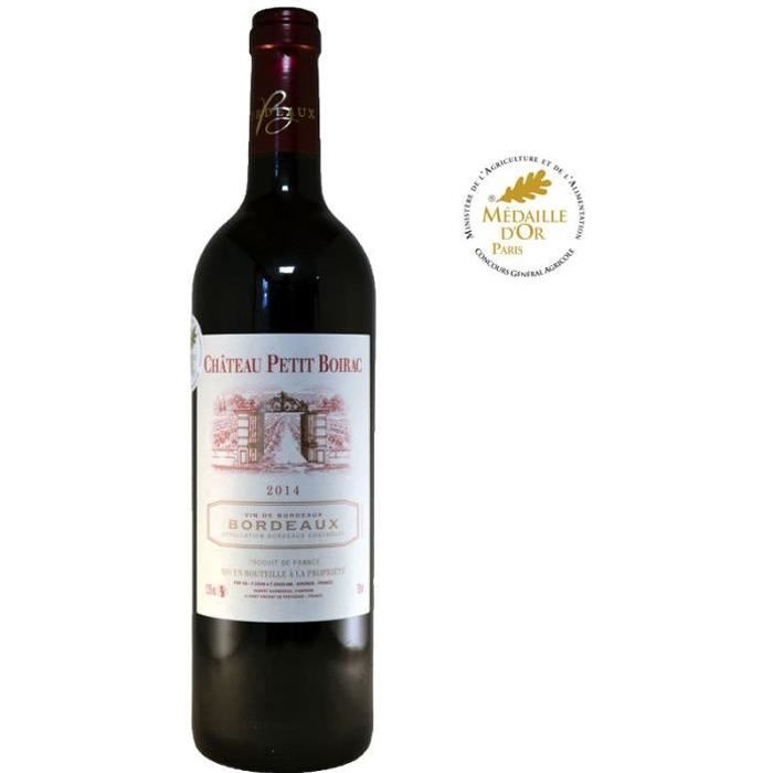 Château PETIT BOIRAC (récoltant)2014 AOP BORDEAUX