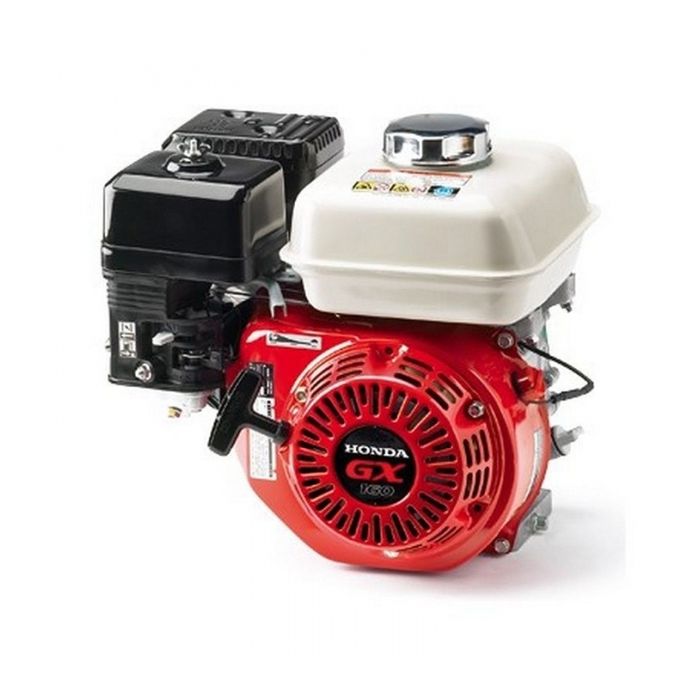 Moteur avec réducteur Honda GX160 pour bétonnière, motoculteur, fendeuse à