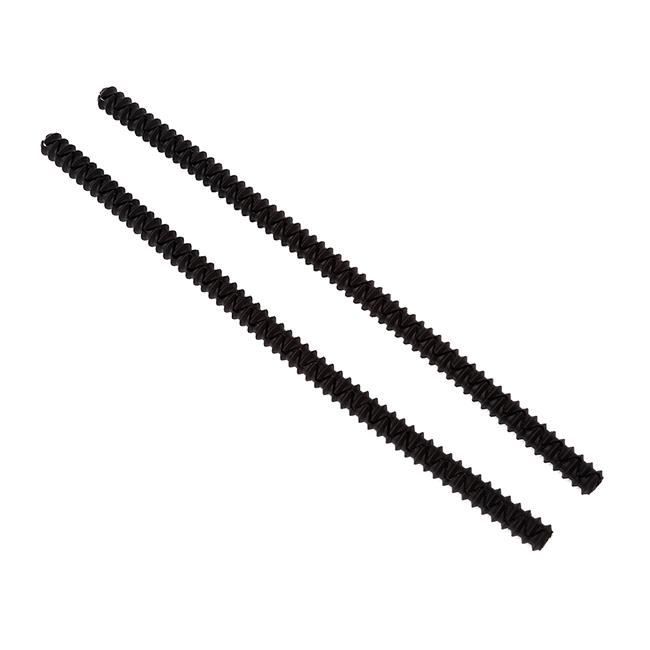 2 pièces-ensemble Silicone four grille gardes verrouillage Silicone haute température Protection four étagère bord - Type black #B