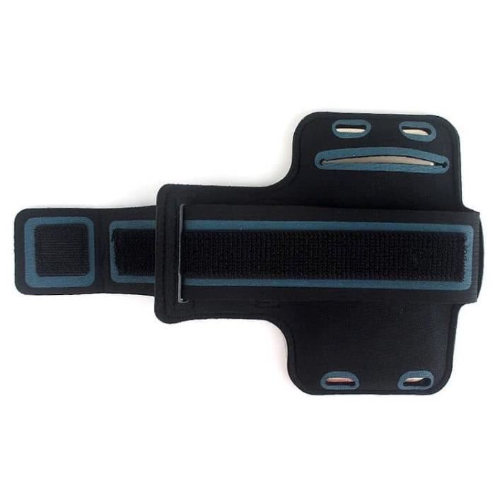 Professionnelle Housse Armband Néoprène étanche Réglable Brassard Sport Gym pour Gionee Steel 5 (2020) > Noir