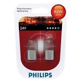 2 ampoules R5W 24V PHILIPS