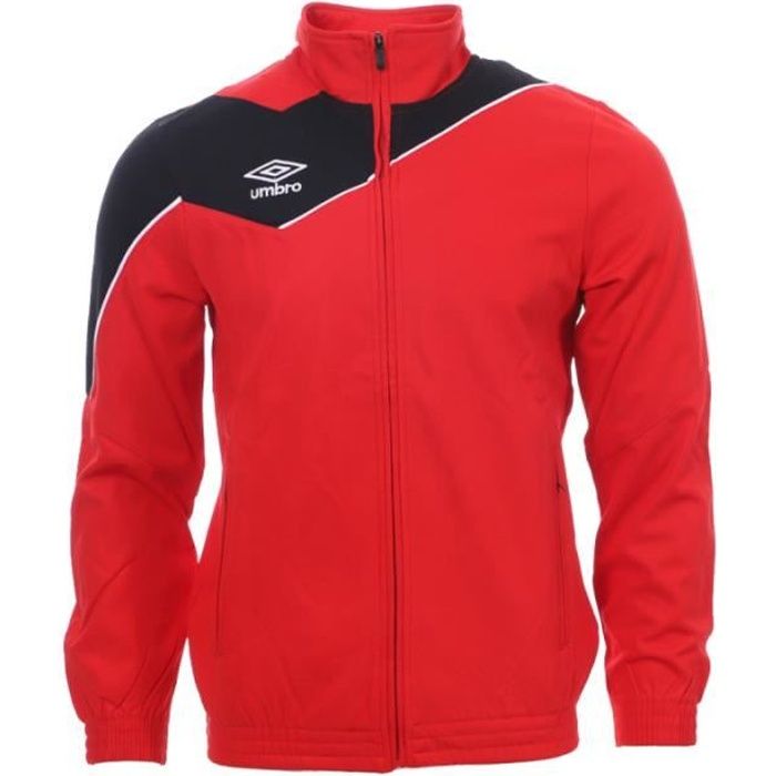 Veste de survêtement Rouge/Noir Homme Umbro Division 1