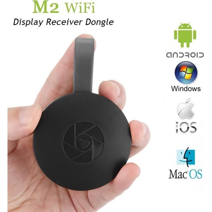 Adaptateur Récepteur de Dongle d'affichage WiFi sans fil HD multimédia TV Display Dongle