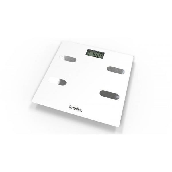 Pèse personne TERRAILLON Impédancemètre Fitness White 150 kg
