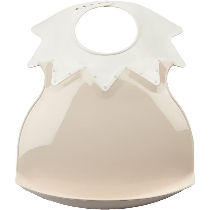 THERMOBABY Bavoir arlequin - Marron glacé