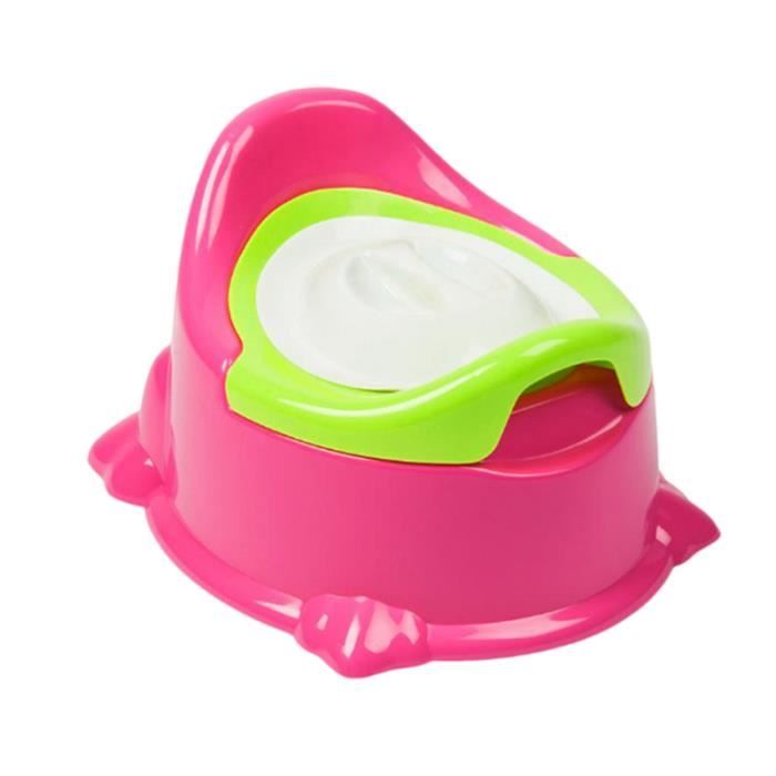 Siège de toilette en pour bébé avec pot amovible facile à nettoyer (Rouge) REDUCTEUR DE WC