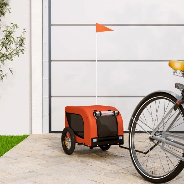 vidaXL Remorque de Vélo pour Animaux - vue 8
