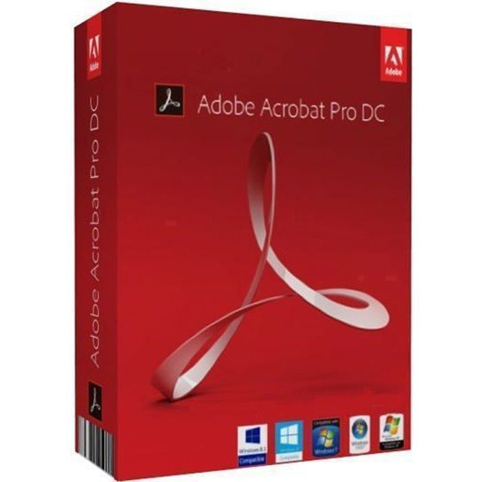 Logiciel Complet Adobe Acrobat Pro DC 2024 Windows 64 bits