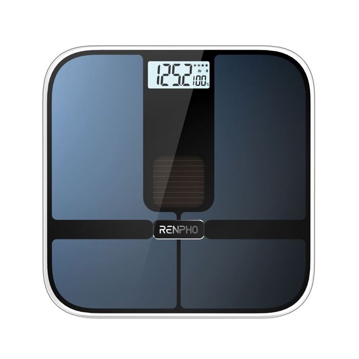 RENPHO - Balance connectée Elis Solar 2 - Bluetooth - Noire