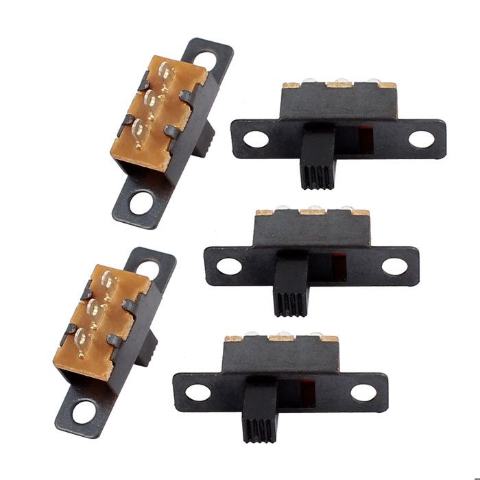 Interrupteur SOURCING MAP 5Pcs 2 Position On/Off SPDT 3 Borne PCB ...