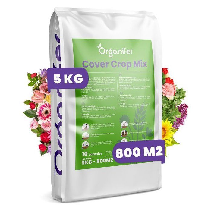 Comparer les prix de Graine - Semence - Organifer - Mélange De Culture De Couverture - 10 Variétés - 5 Kg Pour 800 M2